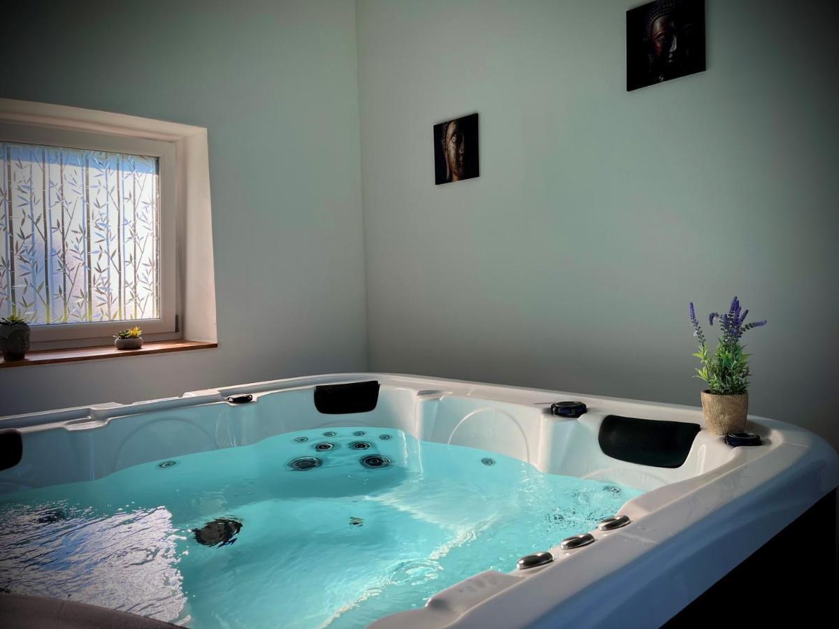 Le Manoir Des Haies Spa Les Champs-Géraux Kültér fotó