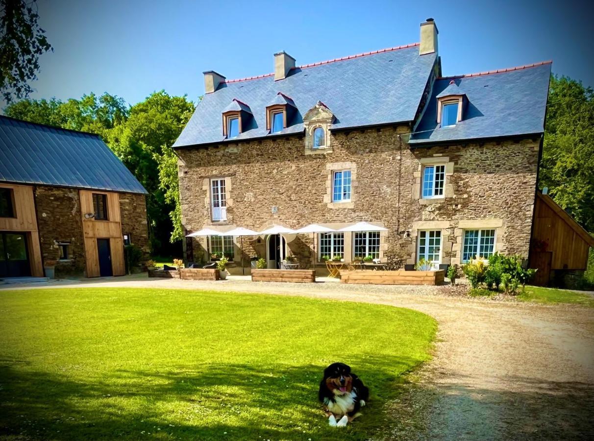 Le Manoir Des Haies Spa Les Champs-Géraux Kültér fotó