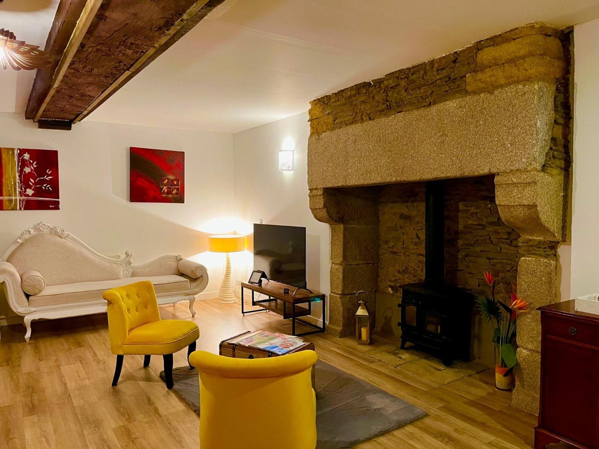 Le Manoir Des Haies Spa Les Champs-Géraux Kültér fotó